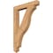 Ekena Millwork Funston Arts & Crafts Smooth Bracket, Western Red Cedar, 3 1/2"W x 26"D x 38"H BKT04X26X38FST03SWR - alternate 1